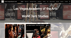 Desktop Screenshot of lvajazzband.com